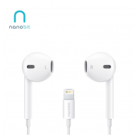 Slusalice NanoBeats NB301 za iPhone Lightning bele