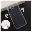 Maska Skin Silikon with pluggy za iPhone 15 Pro transparent