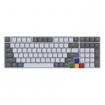 Tastatura mehanicka Gaming Fantech MK916 RGB Maxfit AIR99 Wireless gray (red switch)