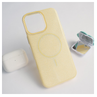 Maska Mag Case Fashion Glitter za iPhone 16 Pro Max zuta