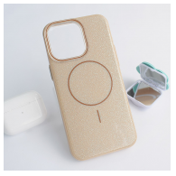 Maska Mag Case Fashion Glitter za iPhone 15 Pro Max zlatna