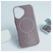Maska Mag Case Fashion Glitter za iPhone 16 ljubicasta