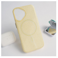 Maska Mag Case Fashion Glitter za iPhone 15/ 16 zuta
