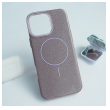 Maska Mag Case Fashion Glitter za iPhone 16 Pro ljubicasta