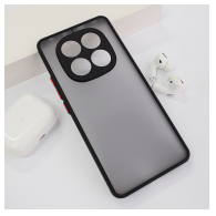 Maska Matte za Xiaomi Redmi Note 14 Pro 5G crna