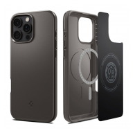 Maska Spigen Thin Fit MagSafe za iPhone 16 Pro Max gunmetal