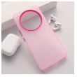 Maska Electro Glow Frame za Honor Magic 7 Lite/ X9c 5G roze