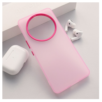 Maska Electro Glow Frame za Honor Magic 7 Lite/ X9c 5G roze