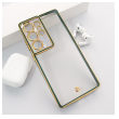 Maska Luxury Crystal Clear za Samsung S25 Ultra/ S938B zelena