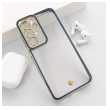 Maska Luxury Crystal Clear za Samsung S25/ S931B plava