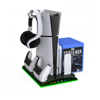 Docking station DOBE USB HUB TP5-3570 za PS5/ PS5 SLIM crni