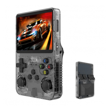 Rucna konzola GAME MASTER R36S 128GB transparent crna