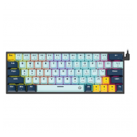 Tastatura Mehanicka Gaming Fantech MK874 RGB Atom 63 SkyBlue (red switch)