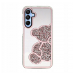 Maska Teddy Bear za Samsung S24/ S921B/ S25/ S931B roze