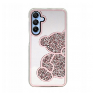 Maska Teddy Bear za Samsung S24/ S921B/ S25/ S931B roze