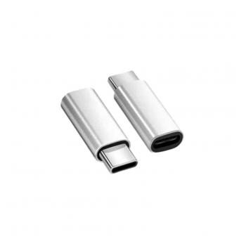 Adapter Type-C muski na Lightning zenski beli