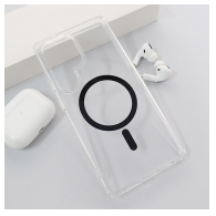 Maska Mag Case Crystal Clear S25 Ultra/ S938B crna