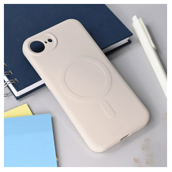 Maska Nanobit Giulietta Mag Case za iPhone 16e krem
