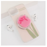 Maska Tulip pop socket mag case za iPhone 15