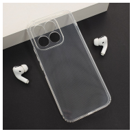 Maska Skin Silikon with pluggy za Honor X8c transparent