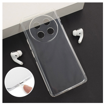 Maska Skin Silikon with pluggy za Honor Magic 7 Lite/ X9c 5G transparent