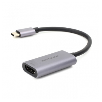 Adapter Sotako Type-C na HDMI 4K 60 HZ 0.15 sivi