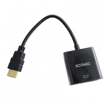Adapter Sotako HDMI na VGA crni