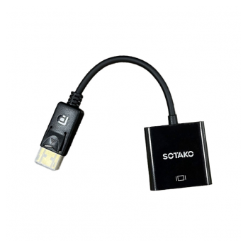 Adapter Sotako DP na VGA crni