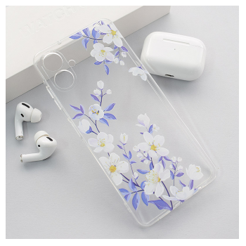 Maska Nanobit Print za Samsung A06/ A065F White Blossom