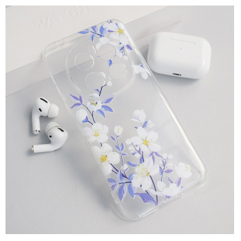 Maska Nanobit Print za Honor Magic 7 Pro White Blossom