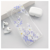 Maska Nanobit Print za Honor Magic 7 Lite/ X9c 5G White Blossom