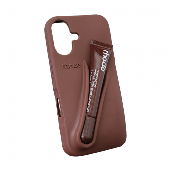 Maska Rhode + Lipstick za iPhone 16 espresso