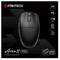 Mis Wireless Gaming Fantech XD7V2P Aria II PRO crni