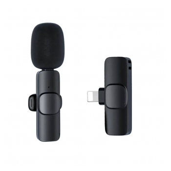 Bezicni mikrofon Lavalier za mobilni telefon K9 iPhone Lightning