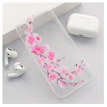 Maska Nanobit Print za iPhone 16e Cherry Blossom