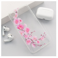Maska Nanobit Print za iPhone 16e Cherry Blossom