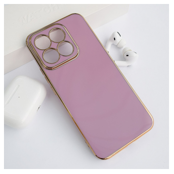 Maska Fresh Electroplated za Honor X8c ljubicasta