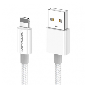 Kabel KONFULON Joko DC79 3A USB na iPhone Lightning beli 1m