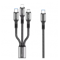 Kabel KONFULON Joko DC62 60w Type-C 3u1 crni 1,2m