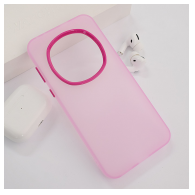 Maska Electro Glow Frame za Honor Magic 7 Pro roze