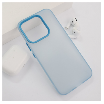 Maska Electro Glow Frame za Honor X8c plava