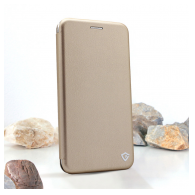 Maska na preklop Teracell Flip Premium za Xiaomi Redmi Note 14 4G zlatna