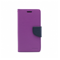 Maska na preklop Mercury za Xiaomi Redmi Note 14 4G ljubičasta