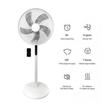 Pametni Ventilator sa daljinskim 18 inch 2m beli