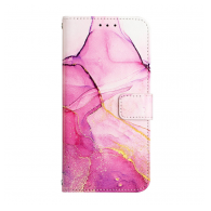 Maska na preklop Marble za Honor 400 Lite pink