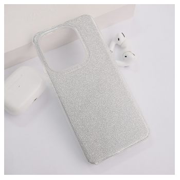 Maska Crystal Dust za Xiaomi Redmi Note 14 4G srebrna