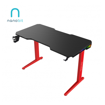 Gaming sto Nanobit NB503 140cm crveni