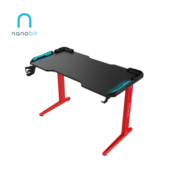 Gaming sto Nanobit NB502 140cm crveni