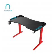 Gaming sto Nanobit NB502 140cm crveni