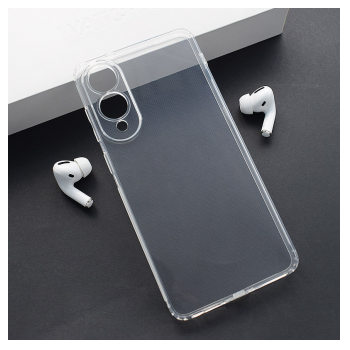 Maska Skin Silikon with pluggy za Samsung S25 Edge transparent